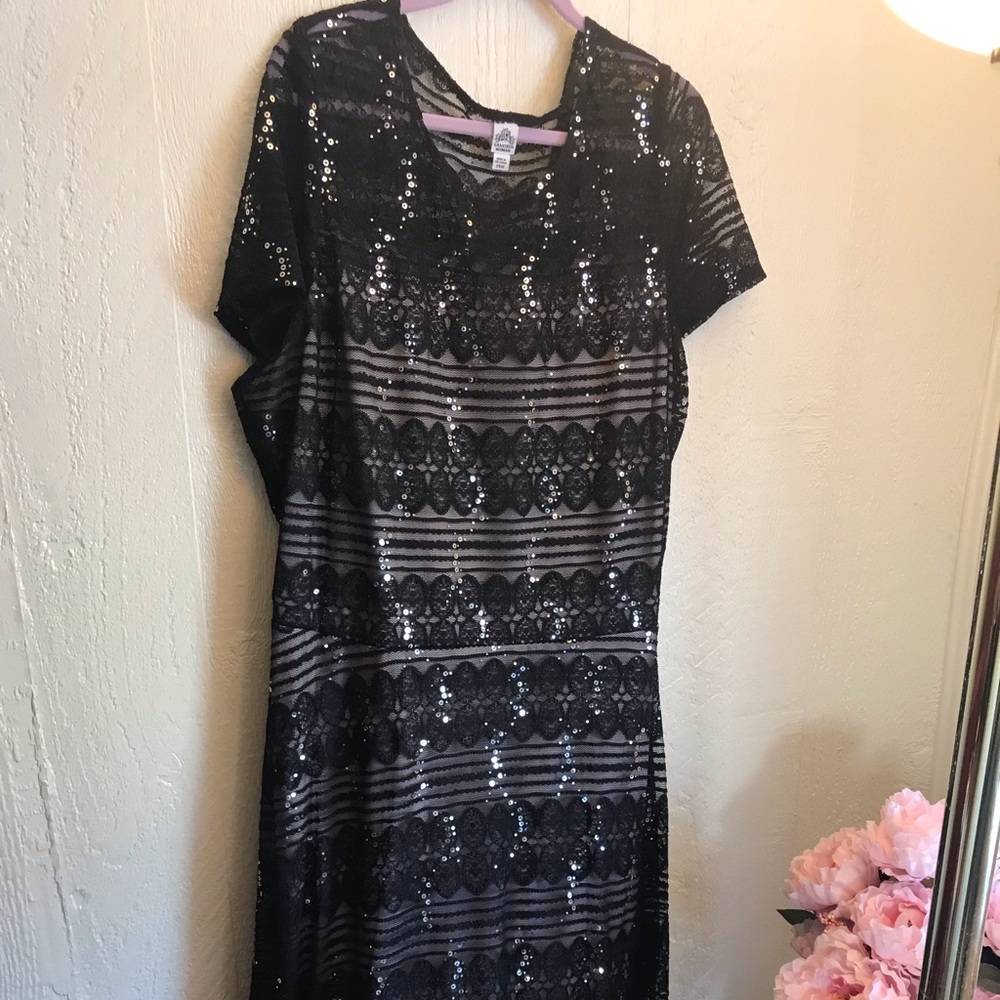 Shine on dress